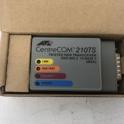 Transceptor par trenzado Allied Telesyn AT-210TS-05D Centrecom - Nuevo Foto 1 de 4
