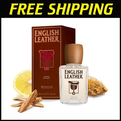 Para hombres Cuero Inglés Aftershave - Fragancia Cítrica Leñosa Foto 1 de 4