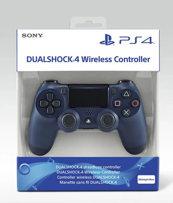 Manette PlayStation Dualshock 4 V2 Sans Fil pour PlayStation 4 - Midnight Blue - Immagine 1 di 4