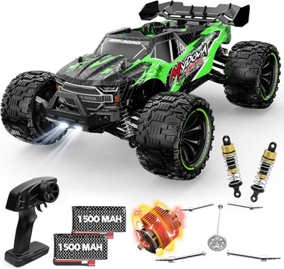1/14 Brushless RC Cars for Adults Fast + Mph, RC Trucks 4X4 Offroad Waterproof - Image 1 of 4
