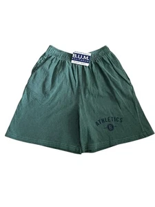 New Vintage B.U.M Equipment Boys Green Cotton Shorts Size Medium - Picture 1 of 6