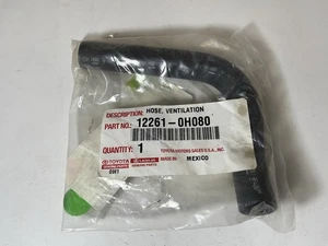 Genuine OEM Toyota 12261-0H080 PCV Breather Ventilation Hose 2007-2011 Camry NOS - Picture 1 of 10