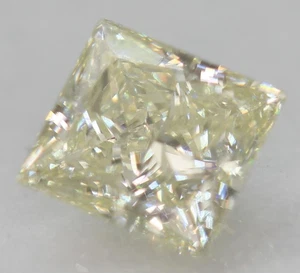 Certified 0.51 Carat J VS1 Princess Natural Enhanced Loose Diamond 4.58x4.28mm - Picture 1 of 4