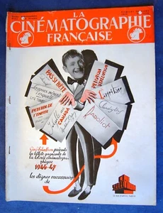 LA CINEMATOGRAPHIE FRANCAISE 1170 1946 / BOURVIL... - Bild 1 von 5