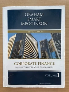 Corporate Finance Linking Theory to What Companies Do Volumes 1 and 2 Paperback - Picture 1 of 2