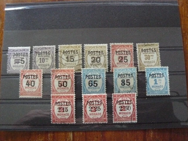 MONACO N°140 A 153 OBLITERES ANCIENNES COLONIES FRANCAISES - Photo 1/1