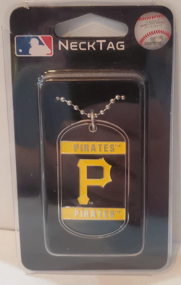 Pittsburgh Pirates Dog Tag Necklace - MLB - Image 1 of 1