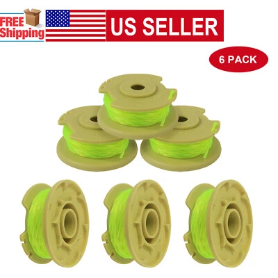 PWELLER For Ryobi Replacement Twisted 0.080 In. String Trimmer Auto Feed Line Spools