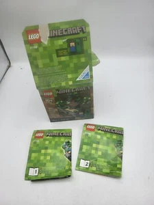 Lego 21102 Minecraft Micro World The Forest BOX ONLY w/instructions Manual - Picture 1 of 6
