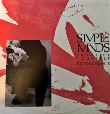 Simple Minds - Sanctify Yourself (Extended Mix) 12" Single - NEW & SEALED - Image 1 of 4