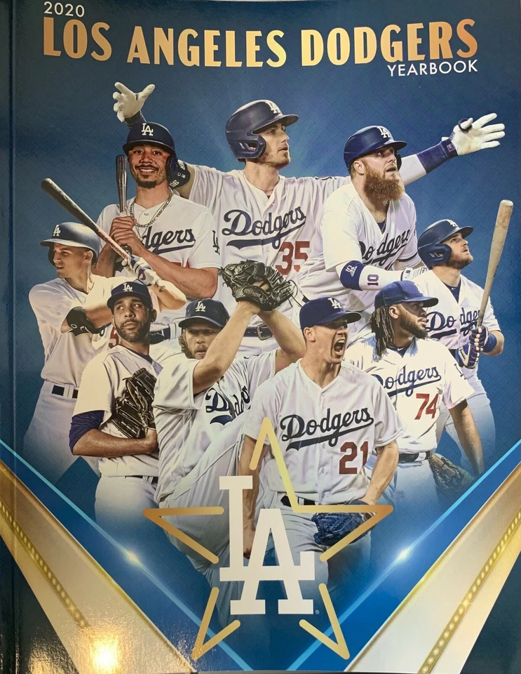 2020 LOS ANGELES DODGERS YEARBOOK MLB PROGRAM WORLD SERIES ? 196 PAGES SHIP NOW - Image 1 of 2