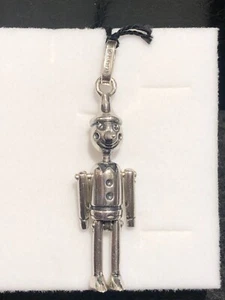 Giovanni Raspini Pinocchio snodato in argent-Gioielleria Ottaviani Roma dal 1894 - Foto 1 di 4