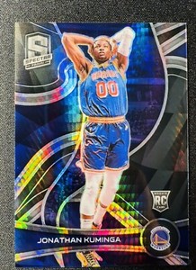 2021-22 Spectra Jonathan Kuminga Asia Prizm Variation Rookie RC #106 Warriors