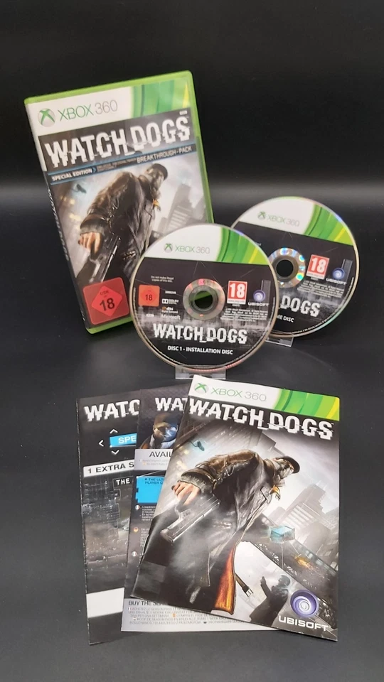 Watch Dogs Special Edition XBox360 USK18 - Bild 1 von 1
