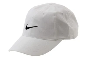 Nike Youth's Embroidered Swoosh Logo Cotton Baseball Cap Sz: 4/7 - Picture 1 of 20