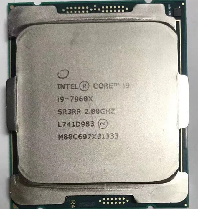 Intel Core i9-7960X 16-Core 32Thr 2.8-4.2GHz 22MB LGA-2066 165W CPU processor - Image 1 of 1