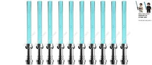 10 X OFFICIAL LEGO - STAR WARS LIGHTSABERS - METALLIC / TRANS BLUE - FAST - NEW - Picture 1 of 1