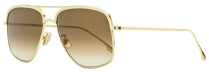 Victoria Beckham VB200S-714 Women's Gold / Brown Gradient Sunglasses - Imagen 1 de 3