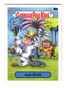 Mad Max 2022 Garbage Pail Kids Where The Wild Things Are Parody Card - Picture 1 of 2