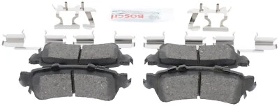 Para 1999-2003 Chevrolet Silverado 1500 Bosch conjunto de pastilhas de freio a disco traseira 2000 2001 - Imagem 1 de 4