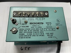 BOGEN COMMUNICATIONS GA-2 - Picture 1 of 1