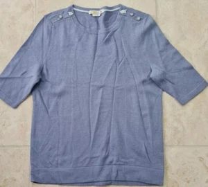 Boden con Cuentas Jersey Cuello Redondo Lana Cachemira Talla UK 10 Nuevo T26 - Imagen 1 de 5