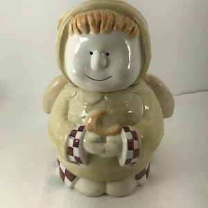 ANGEL Cookie Jar By DesignPac, Inc. Ceramic 11” Christmas Vintage - Picture 1 of 13