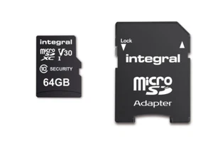 Integral 64GB Micro SD Card for Dash Cam Security Cam High Endurance - Picture 1 of 1