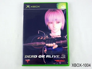 Dead or Alive 3 Xbox Japanese Import JP NTSC-J Region Locked Japan US Seller - Picture 1 of 7