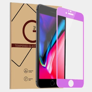  Full Coverage Tempered Glass Screen Protector Film For iPhone 14 SE 7 8 Plus  - Picture 1 of 56