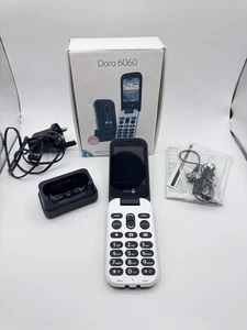 Doro 6060 Flip Phone, OAP Extra Loud, Dual Screen, Unlocked, Dual Sim, Very Good - Picture 1 of 5