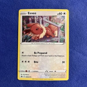 Eevee SWSH175 SWSH: Sword & Shield Promo Card Pokemon Holo - NM (c) - Picture 1 of 4