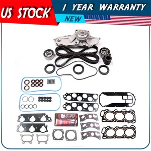 Juego de juntas de cabeza de bomba de agua con correa de distribución de 3,5 L para 03-09 Acura MDX TL Honda Odyssey - Imagen 1 de 24