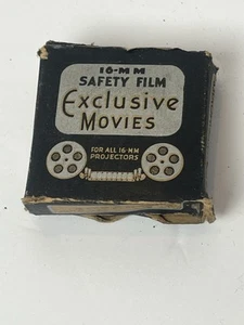 Vintage 16mm Sicherheitsfilm Runaway Elephant Komödie Film - Bild 1 von 3