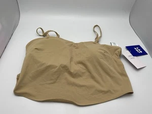 Joy Lab Beige Moisture Wicking Longline Bra XL - Picture 1 of 12