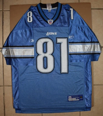 Reebok Calvin Johnson Detroit Lions Replica Jersey - Size L - Image 1 of 3