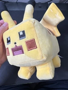 Pokémon Quest Minecraft Pikachu Plush Nintendo 2021 Square Style Game Freak - Picture 1 of 13