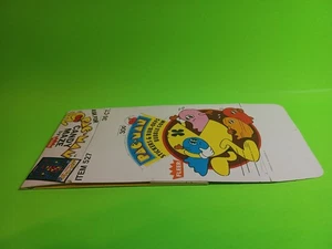 Caja de cera de exhibición vacía Fleer Pac-Man 1980 vintage pegatinas difíciles de encontrar buen estado  - Imagen 1 de 5