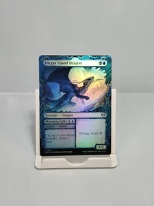 Dirgur Island Dragon 294 Showcase Foil Tarkir: Dragonstorm TDM MTG - Picture 1 of 11