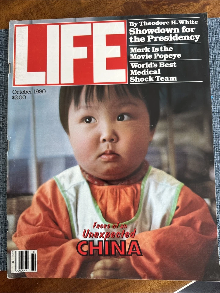 LIFE Magazine Oct 1980 Vol 3 No 10 Faces of Unexpected China Great Vintage Ads Foto 1 de 2