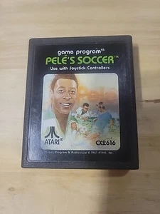 Vintage Pele's Soccer Atari 2600 1986 Atari CX2616 Tested Works Clean Cartridge - Picture 1 of 4
