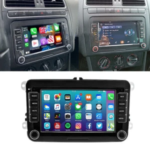 7" Apple Carplay Android 12 Autoradio GPS Navi Für VW GOLF 5 6 Passat Polo 2 DIN - Bild 1 von 24