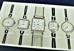 CERTINA WATCH CORP OF AMERICA ADVERTISING PHOTO CARD. 5 GRADUATION SPECIALS - Picture 1 of 12