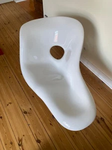 Charles und Ray Eames "La Chaise", Sessel, weiß, 150cm lang, Designermöbel, - Bild 1 von 4