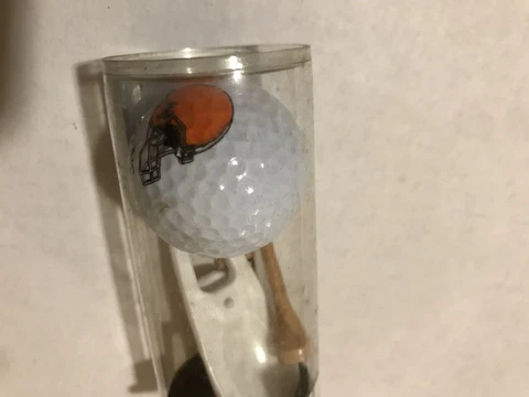 NFL Cleveland Browns Logo Imprinted Golf Ball Set Cover