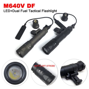For M640V Dual Fuel White Light 1300LM Strobe Torch 20mm Rail with TAC Switch - Picture 1 of 19