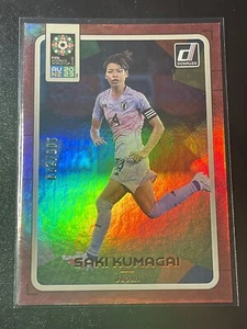 Saki Kumagai 2023 Donruss Women’s World Cup Orange Serial # 105/299 SP Japan - Picture 1 of 2