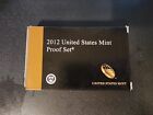 2012 S US Mint 14 Coin Proof Set Original Box w/ Certificate Authenticity 