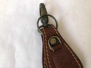 Portachiavi In Pelle/ Leather Key Ring Vintage Timberland 1990’s. - Imagen 1 de 6