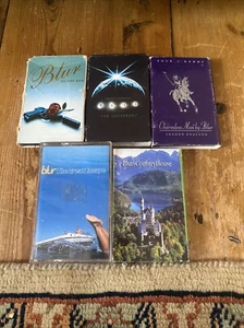 5 X Blur Cassette Tape Joblot Albums Singles Great Escape Charmless County House - Picture 1 of 4